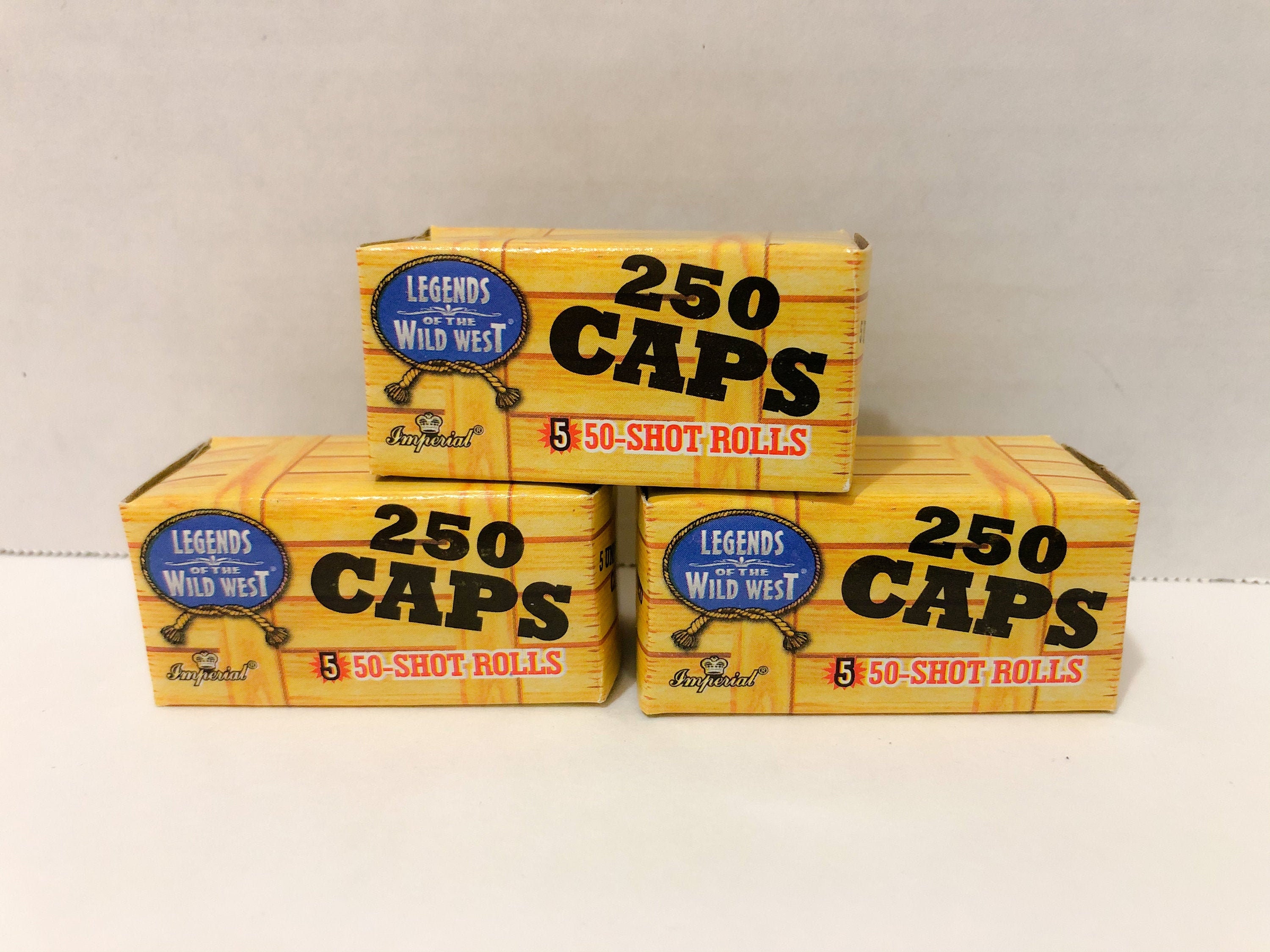 Legends of the Wild West Cap Gun Roll Caps NISB Imperial Toys Etsy