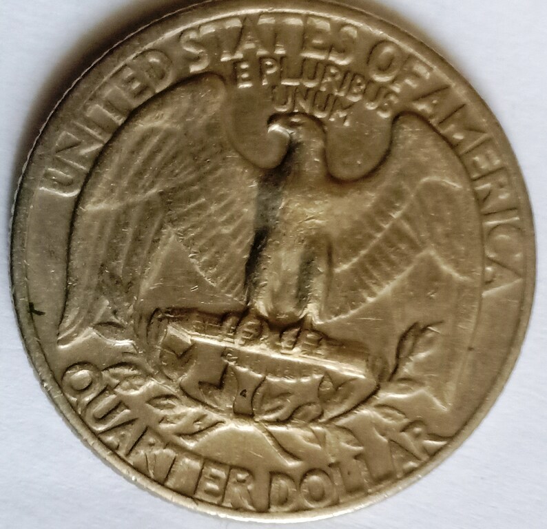 Quarter 1965 ERROR coin | Etsy