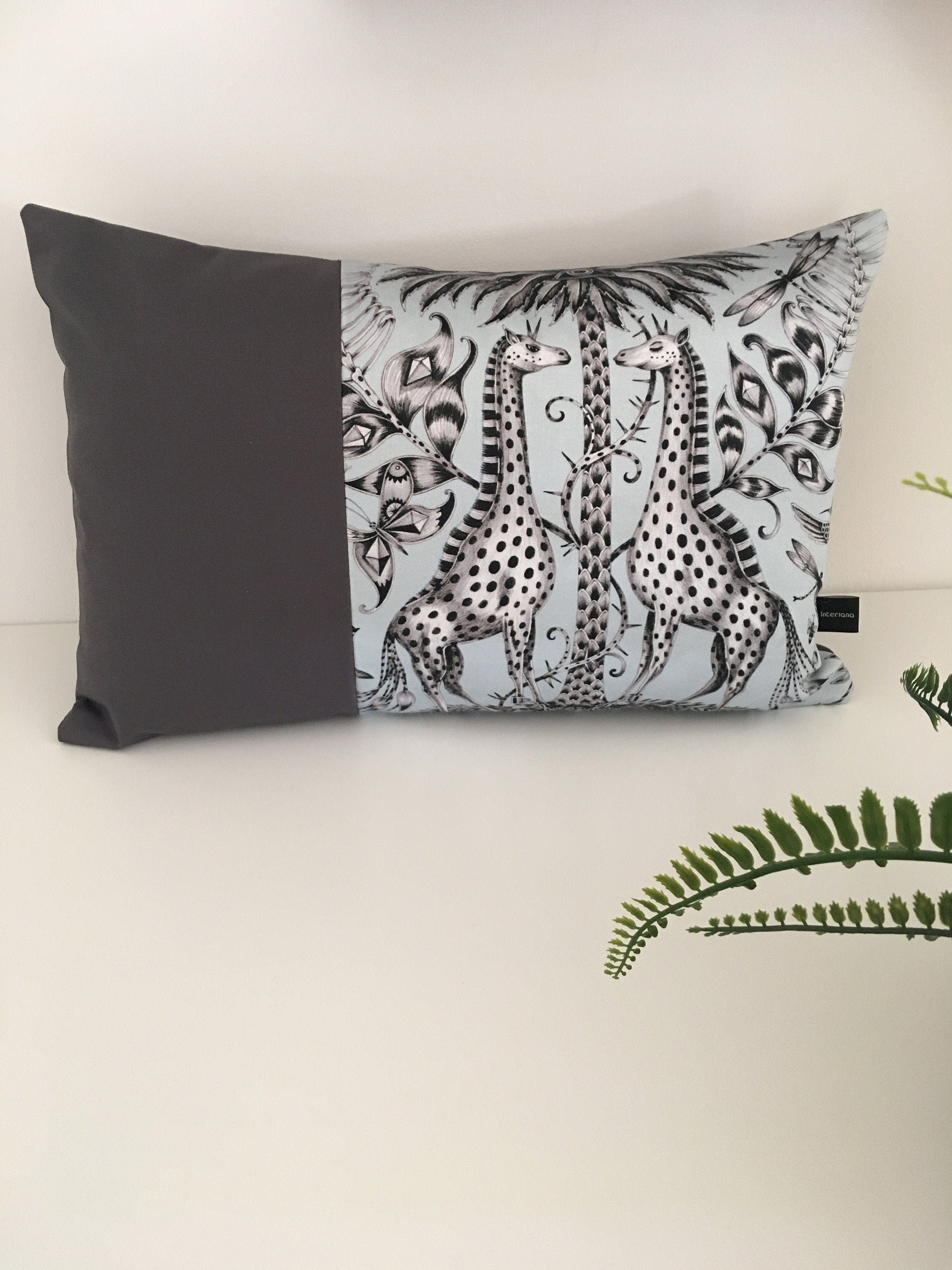 Emma J Shipley Kruger eggshell Handmade Cushion pillow Etsy