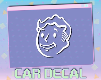 Fallout Vault Boy Head Decal