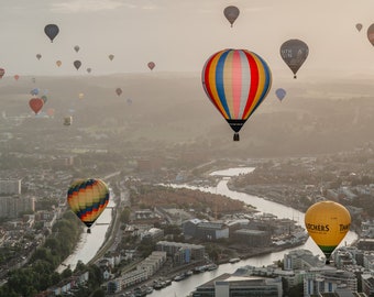 Hot Air Balloon Print