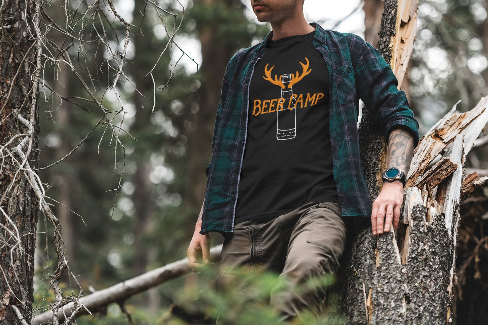 Deer Camp Tshirt Beer Camp Shirt Hunting Shirt Deer Etsy