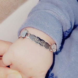 Baby Boy Bracelet , Baby Name Bracelet, Arabic Name Bracelet ,Name Bracelet , Baby Gift, kids jewelry ,Personalized Baby Boy Gift Ideas