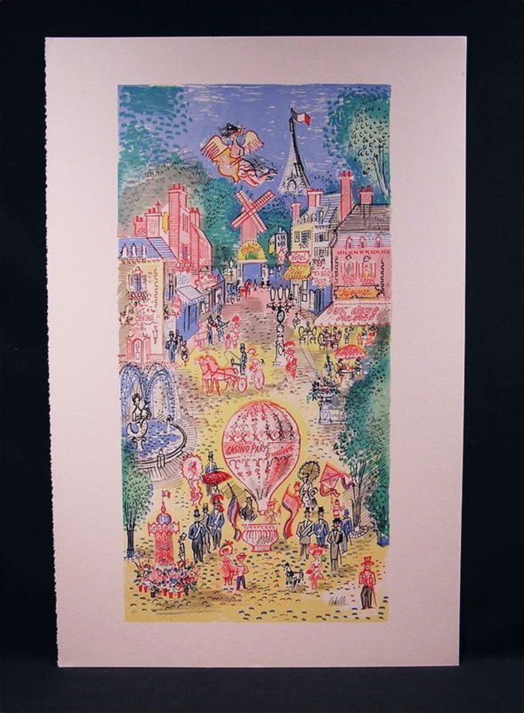 Original Lithograph by Charles Cobelle, casino Paris. the Paper Size: 23 W X 35 H with Border Margin, Never Been Framed - Etsy Original Lithograph by Charles Cobelle, casino Paris. the Paper Size: 23 W X 35 H with Border Margin, Never Been Framed - Etsy