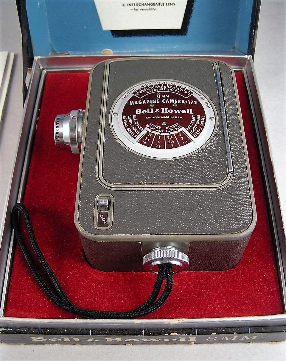 8ミリ MAGAZINE CAMERA 172 Bell & Howell Bell & Howell 8mm Magazine Camera - 172 | eBay