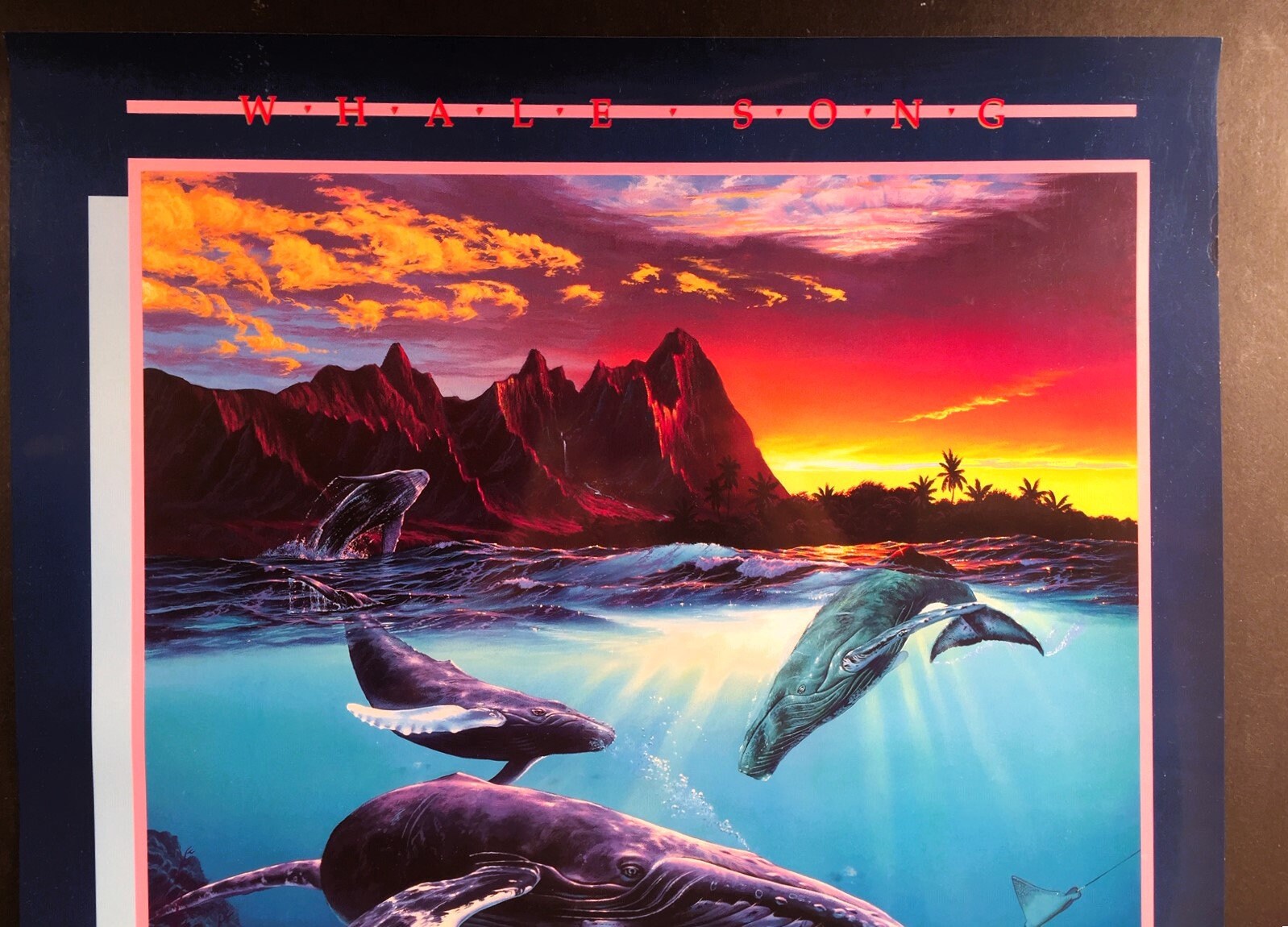 Marin Art Work by Christian Lassen 1989, Heavy Stock Paper, 24