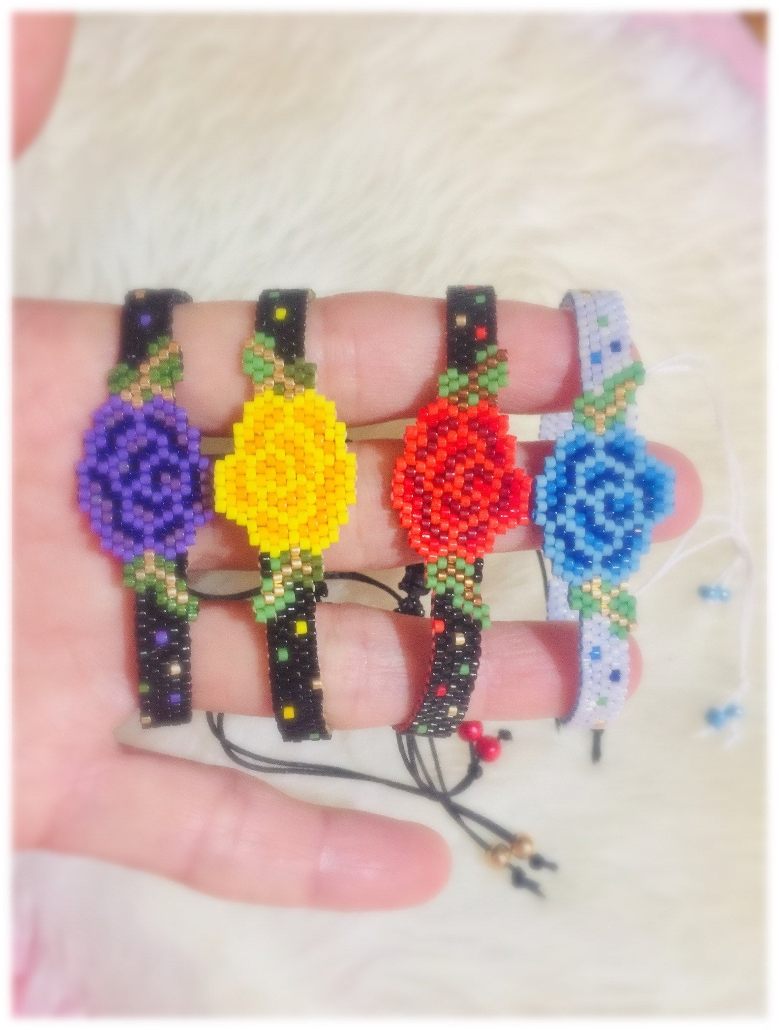 Brick stitch bracelet sale