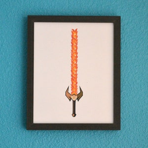 Everquest Paladin Fiery Defender Print (3 sizes available)