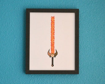 Everquest Paladin Fiery Defender Print (3 tailles disponibles)