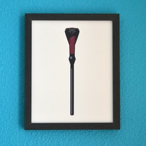 Everquest Enchanter Staff van de Serpent Epic Print (3 maten beschikbaar)