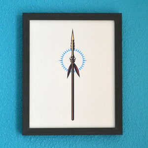 Everquest Shaman Spear of Fate Epic Print (3 sizes available)