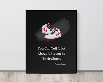 Forrest Gump | Tom Hanks| Film Zitat Print | Film Drucke Kunst | Film Drucke Poster | Minimalistisch| Geschenk für Ihn | Forrest Gump Collection 2/6