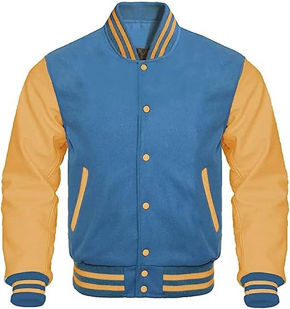 Letterman Baseball Button Up Varsity Jacket - Jackets Masters