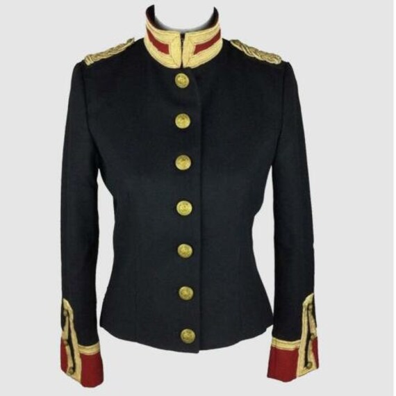 Womens Military Army Band Jacket