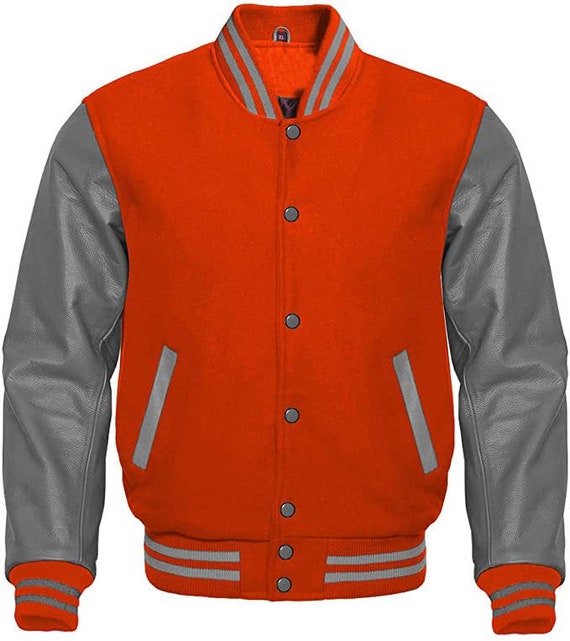 Letterman Baseball Button Up Varsity Jacket - Jackets Masters