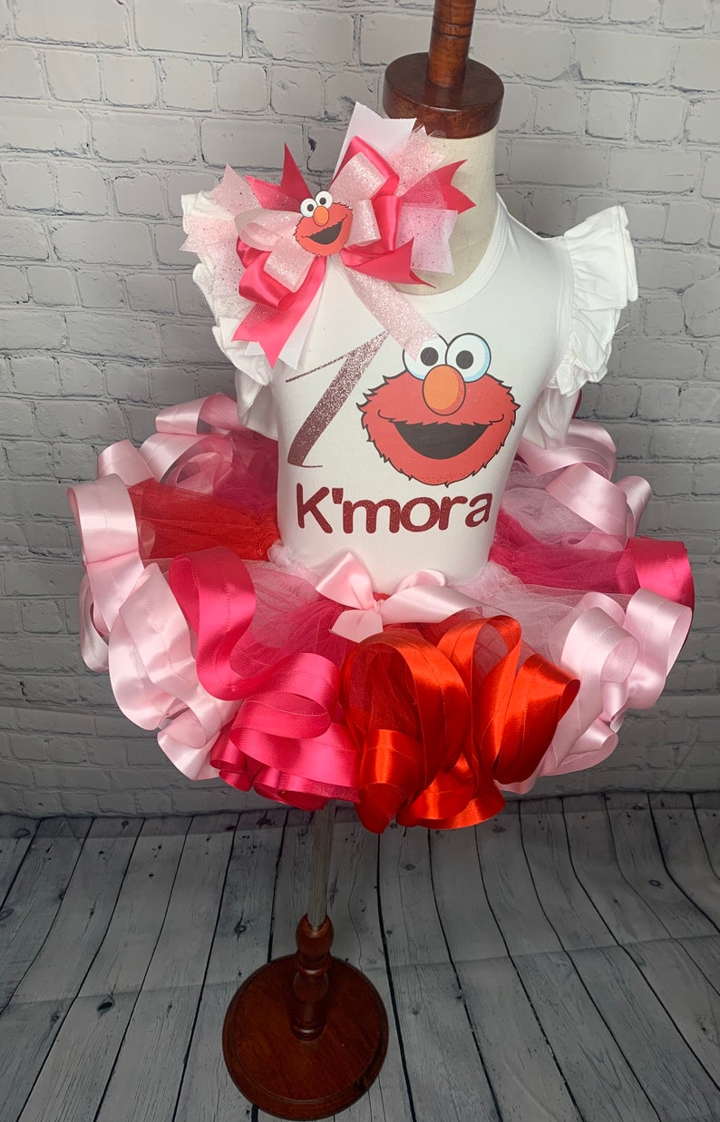 Elmo tutu set