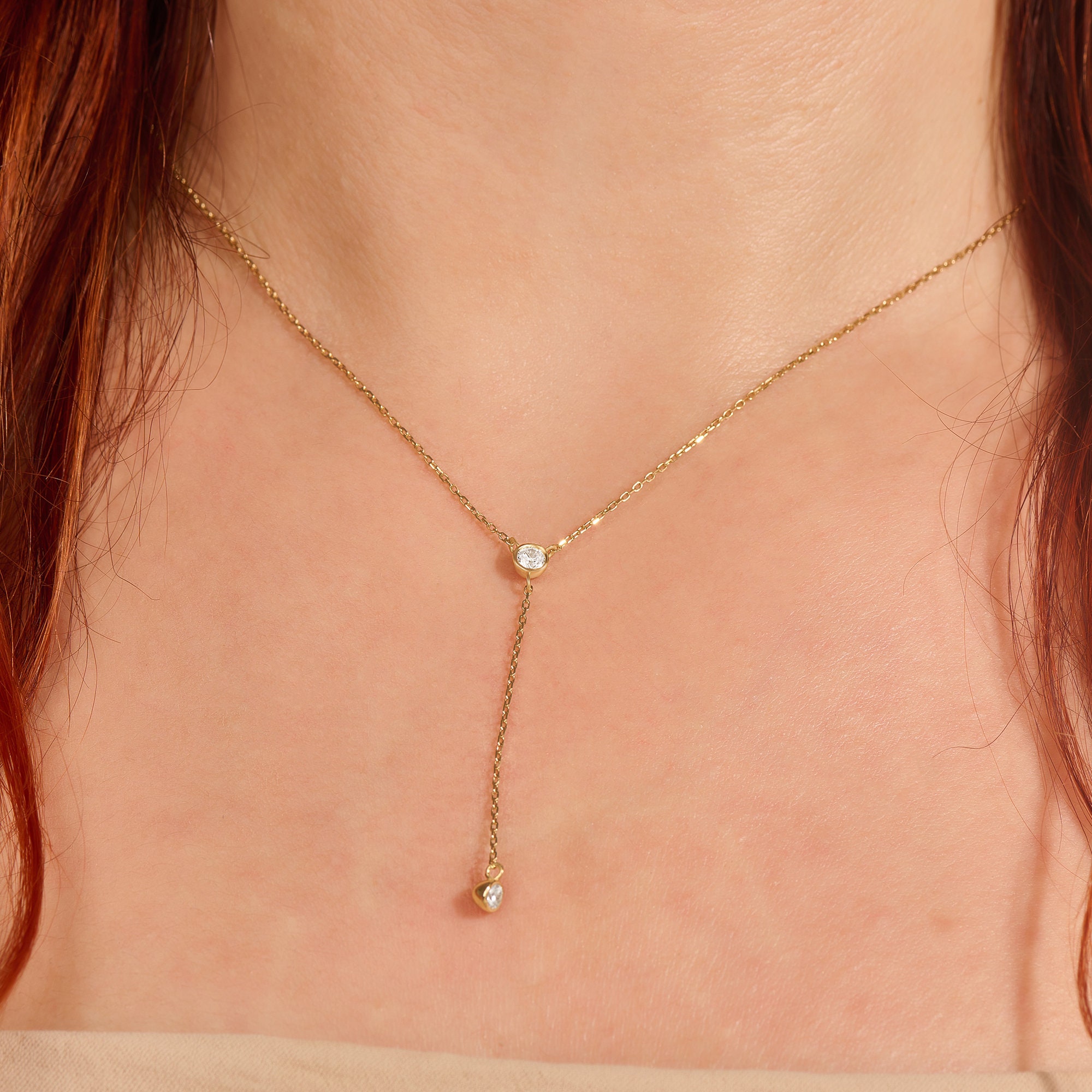 Lariat necklace etsy sale