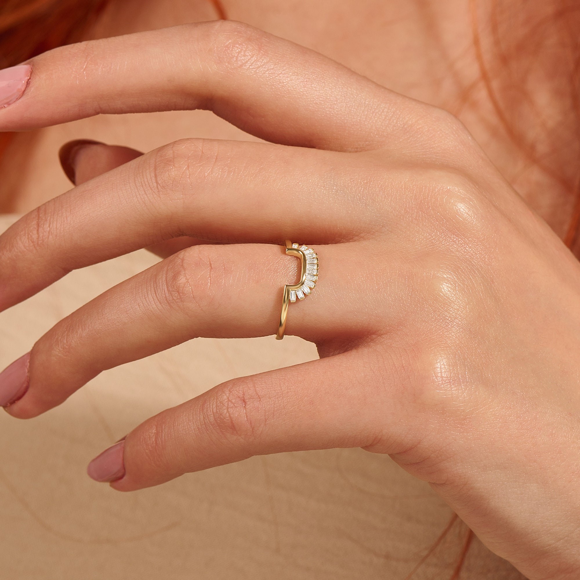 Ring enhancer shop for square diamond