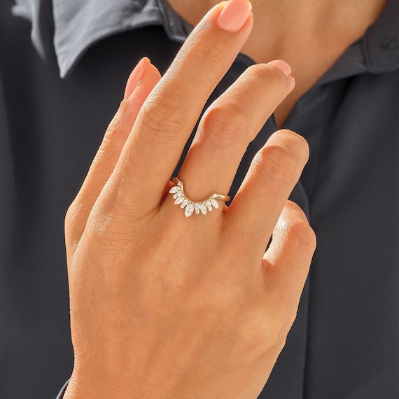 Sunburst stacking ring best sale