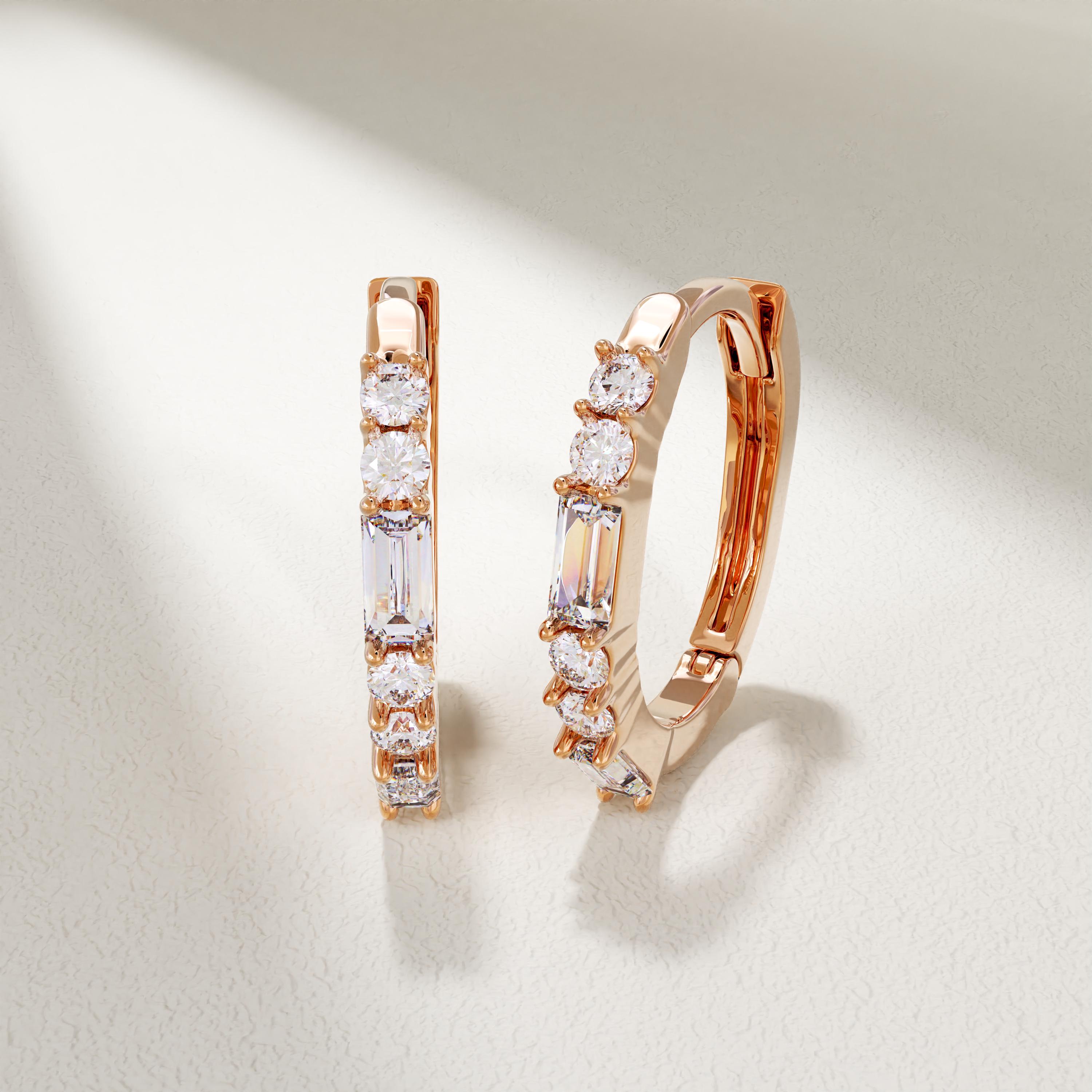 アクセサリー 18k Gold Hoop Earrings with Dia Amazon.com: mancoyl Gold Hoop Earrings 14K Gold Hoop