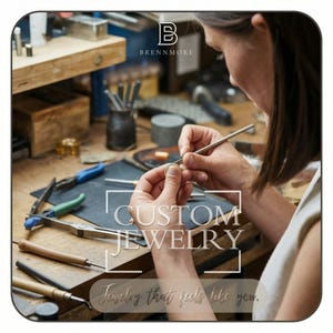 Custom Ring Design 14K Solid Gold, Personalized Engagement Ring, Custom Wedding Band, Handmade Ring, Create Your Own Ring, Gift for Her