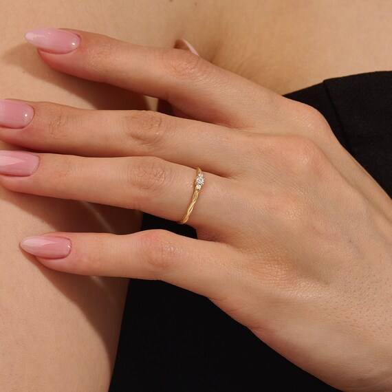 Cute small promise rings sale