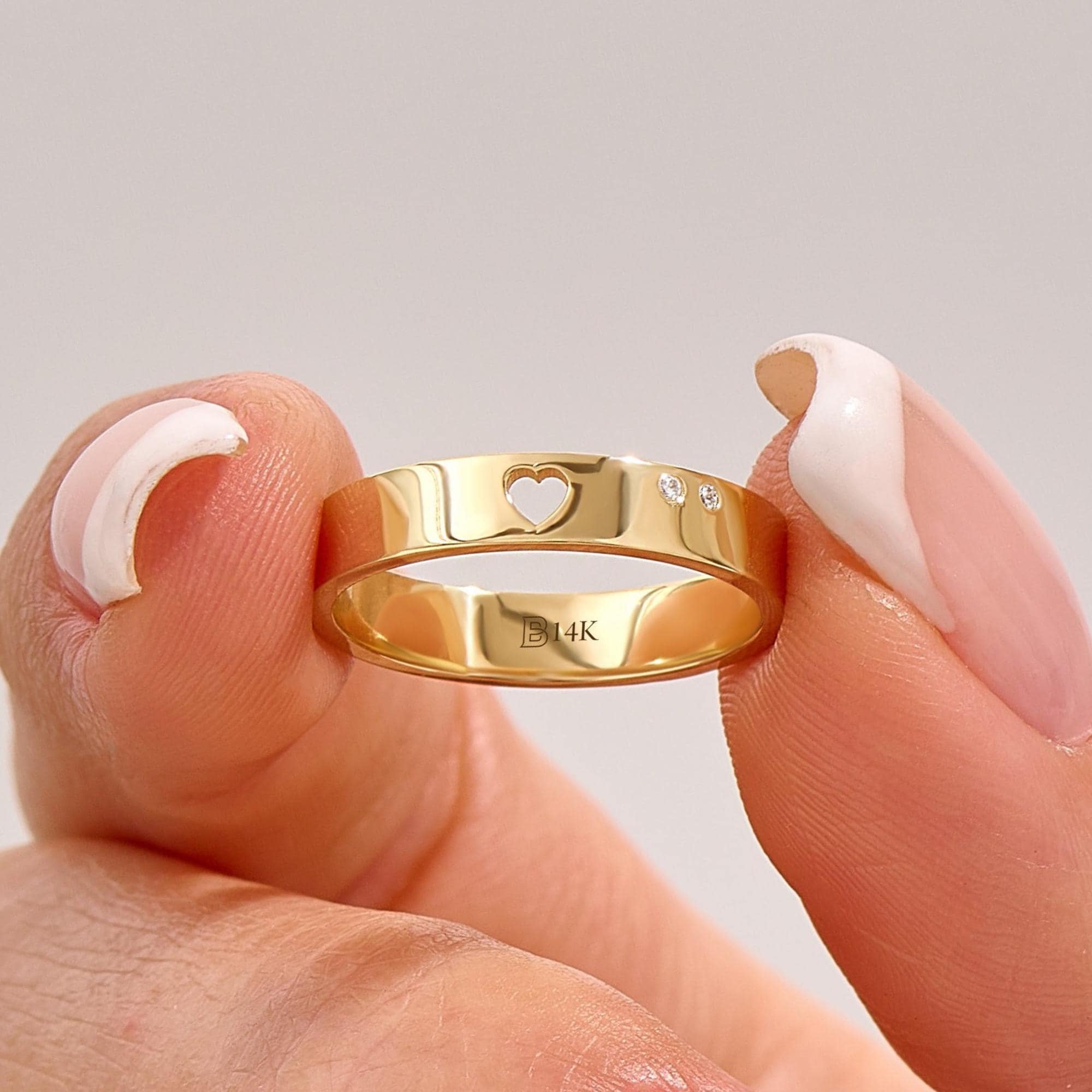 BlingNook - Anello Donna Bohémien In Rame Argentato - Fiore Vintage Impilabile - Regalo Mamma - 3