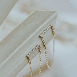 Moissanite Diamonds Huggie Earrings-Classic Moissanite Huggie Hoops-Brilliant Cut diamond Earrings-Solid Sterling Silver-Sparkling Long Last