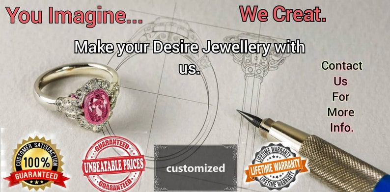 1CT Round Cut Moissanite Engagement Solitaire Ring, Four Prong Diamond Engagement Ring, Round Solitaire Ring For her, 1CT Round Moissanite image 7