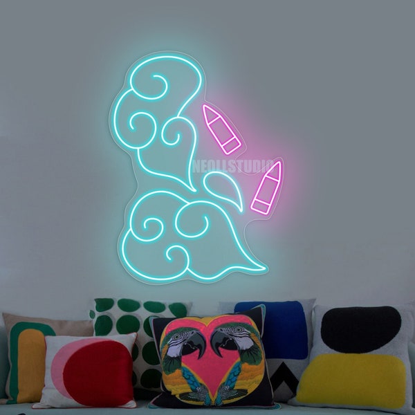 JINX ARCANE Tattoo - LED Neon Sign, Custom Neon, Neon Light