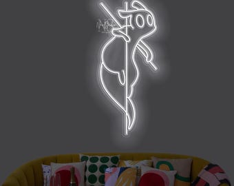 Survivor SLUG CAT Game Сharacter - LED Neon Sign, Custom Neon, Neon Light