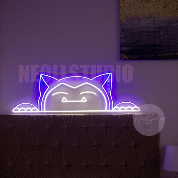 Snorlax Neon Sign - Etsy