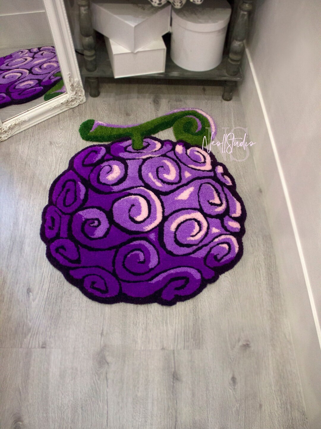 Devil Fruit GOMU GOMU No Mi Tufting RUG Custom Rugs Rug Etsy UK