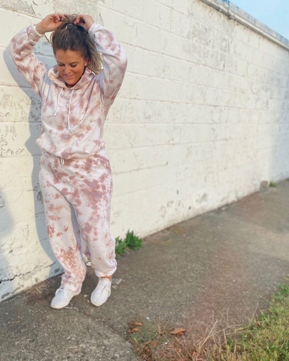 Sunset Rose Tie Dye Sweat Set | Adult Unisex Matching Hoodie and Sweatpants  | Bridesmaid Sets | Tie Dye Sweatsuit - Etsy Canada