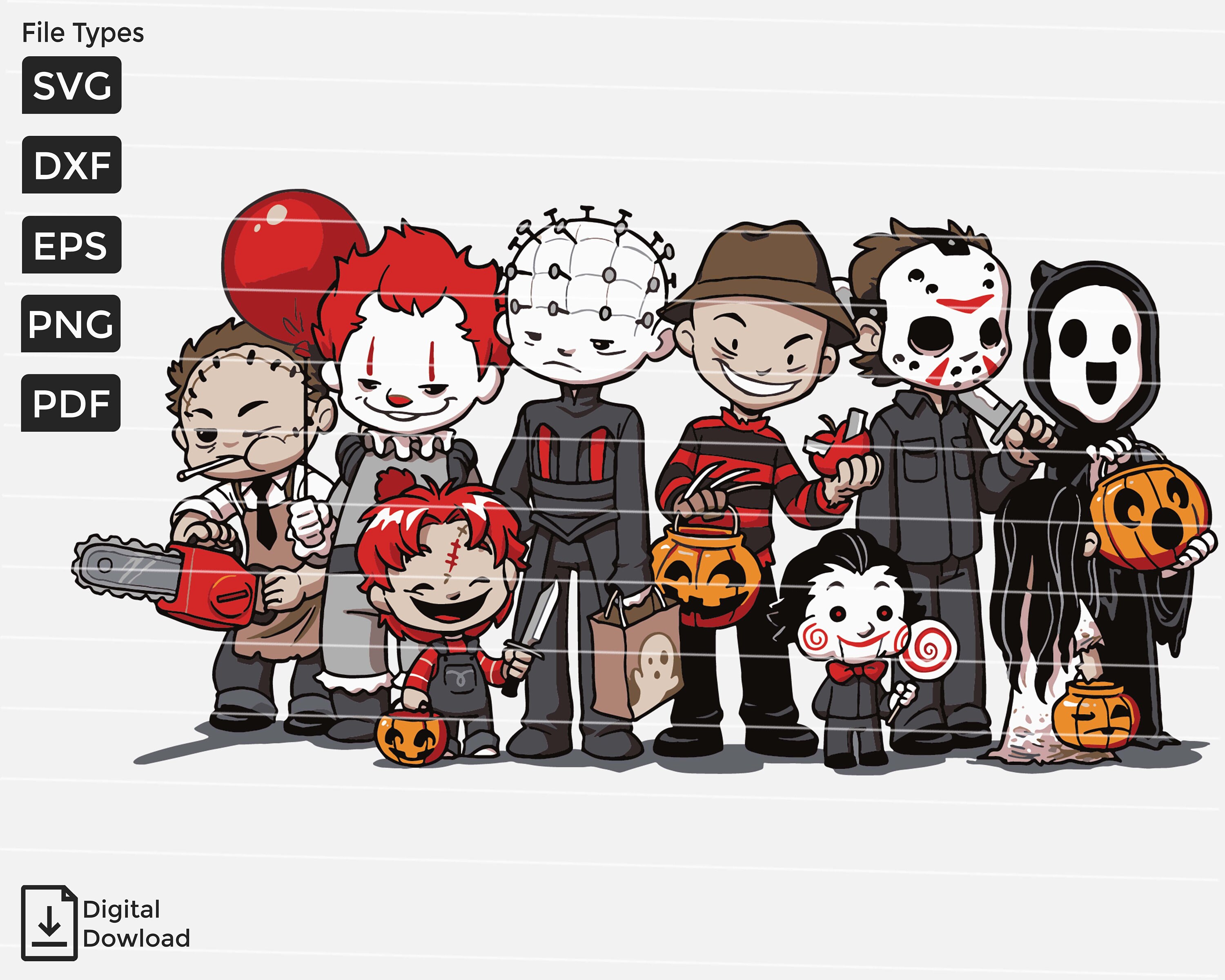 Free Free 150 Friends Svg Halloween SVG PNG EPS DXF File