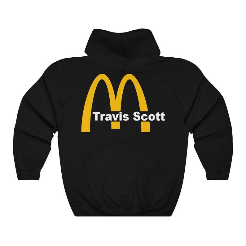 Travis Scott x McDonald's Hoodie Cactus Jack | Etsy