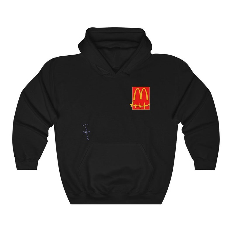 Travis Scott x McDonald's Hoodie Cactus Jack | Etsy