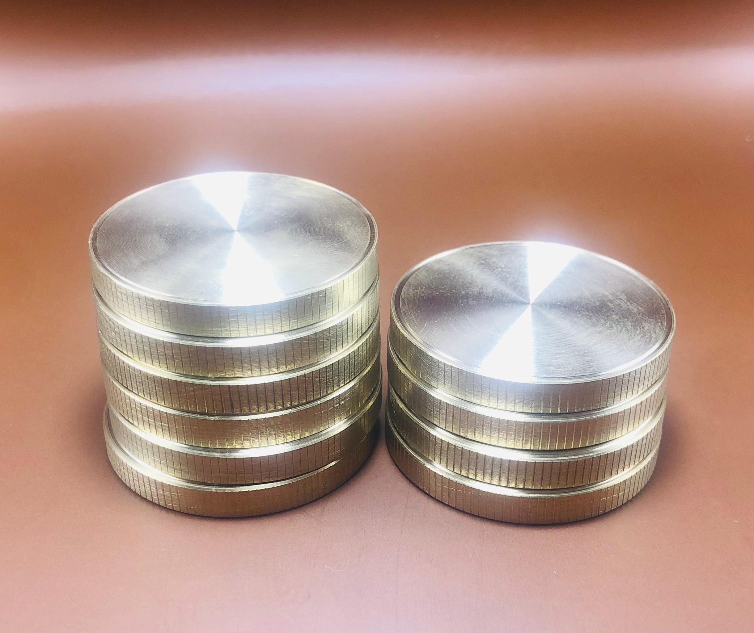 1.57" X 0.196 " | 40mm X 5mm Blank Brass Coin for Laser Engraving - Etsy
