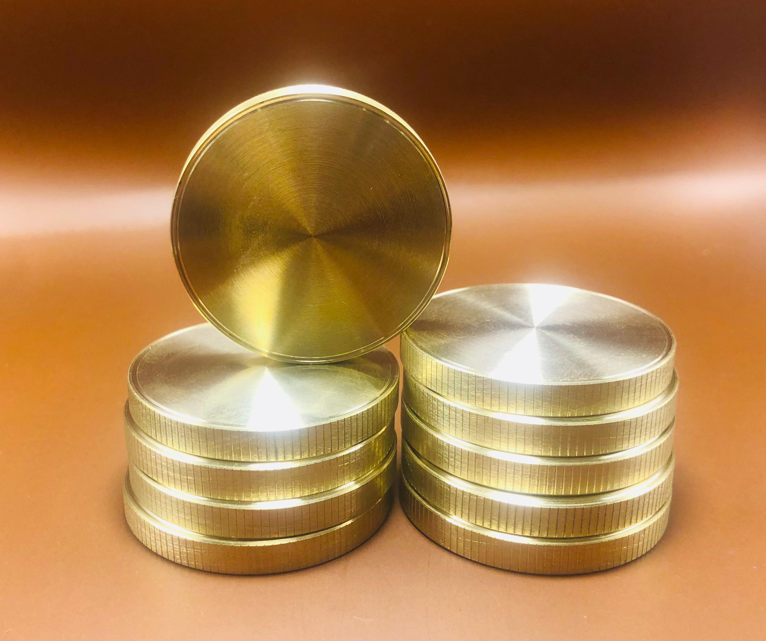 1.57" X 0.196 " | 40mm X 5mm Blank Brass Coin for Laser Engraving - Etsy