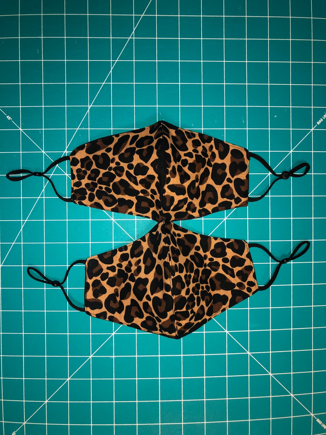Custom Reusable Leopard Print Face Mask - Etsy