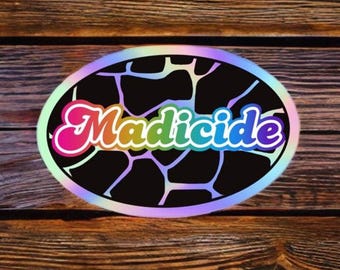 Tattoo Artist Labels/Bottle Labels/Tattoo Stickers/Tattoo Bottle Stickers/Tattoo Labels/Wash Bottles/Lisa Frank inspired Madicide