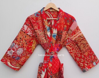 Patchwork Kantha Robe - Etsy