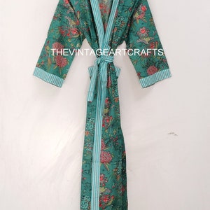 Boho Cotton Kimono Robe Turkish Cotton Kimono Bathrobe,SPA Robe, Boho bridesmaid Robe,Cotton Kimono,Bath Robe,Swim Wear,Night Wear Free Size image 5