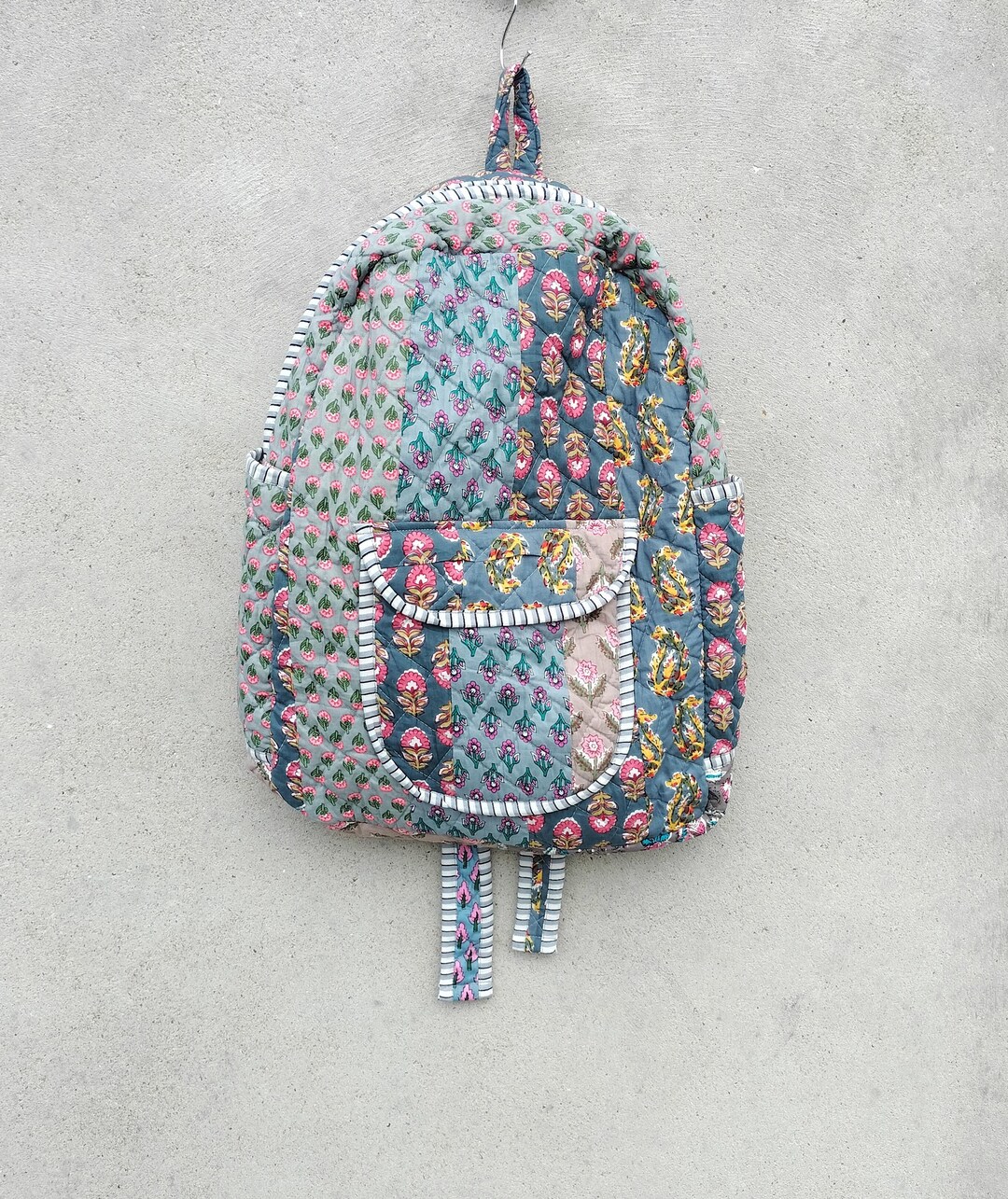 Quilted Cotton Fashion Backpack Lightweight Travel School Work Amazon.com: Travel Laptop Backpack for Women, 15.6 Inch  main image 3