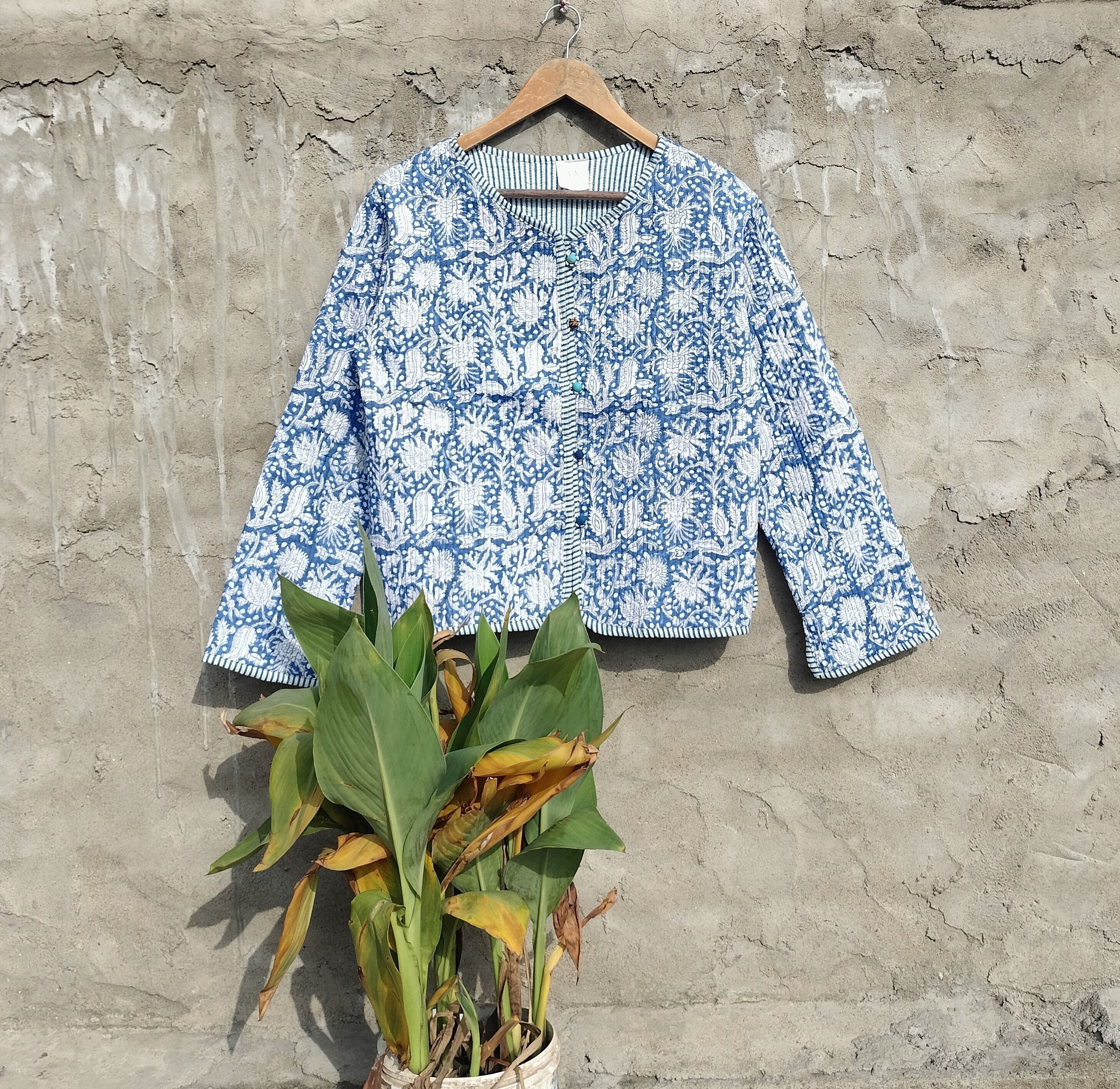 Indian Block Jacket - Etsy