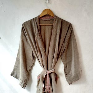 Women Silk Robe Indian Kimono Indian Sari Kimono Silk Sari Kimono Silk Kimono Kimono Robe Women Clothing Bathrobe Kimono Dress