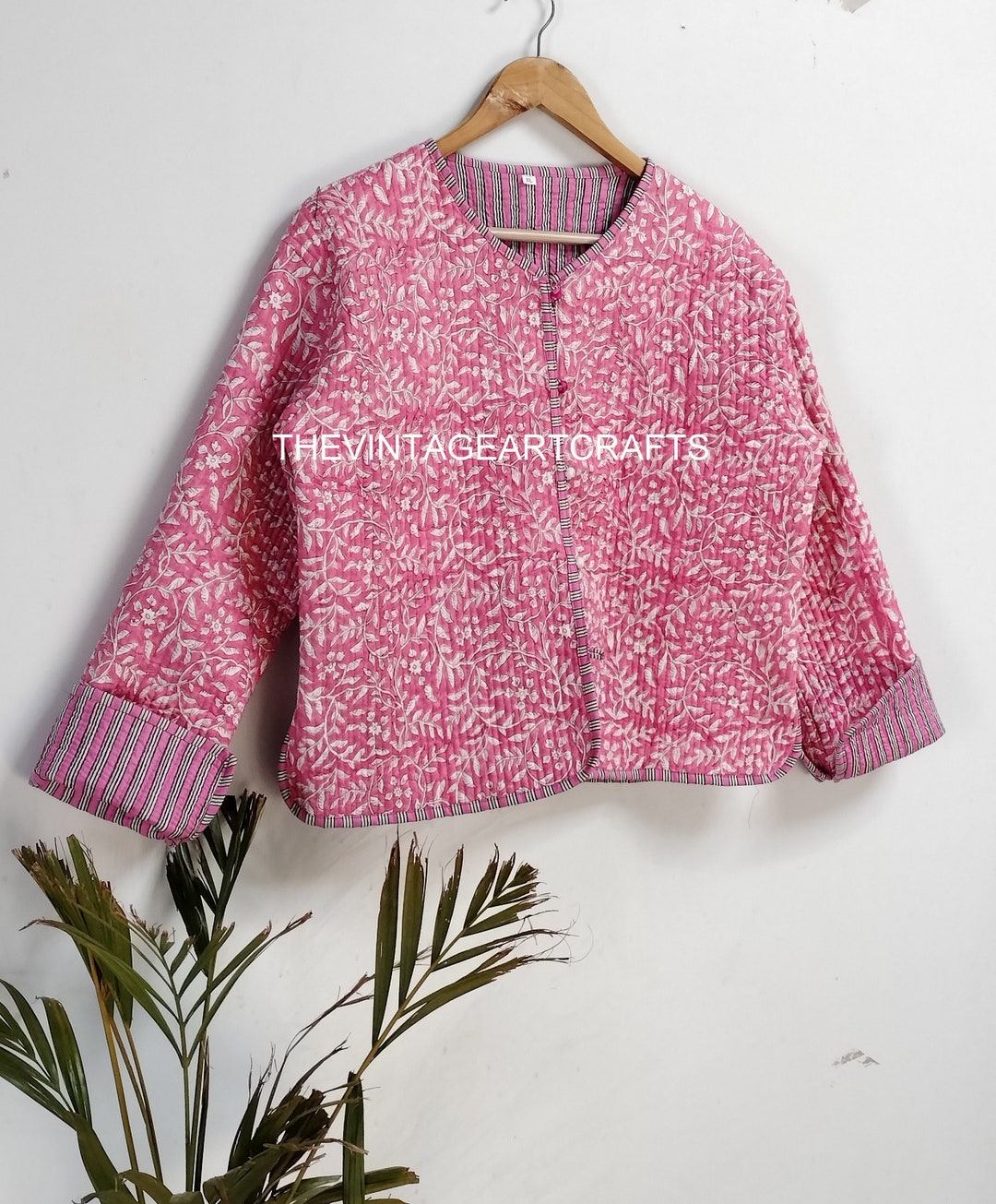 After Dusk Quilted Color Block Jacket