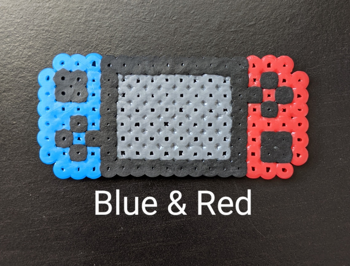 Nintendo Switch Fuse Bead Design Etsy
