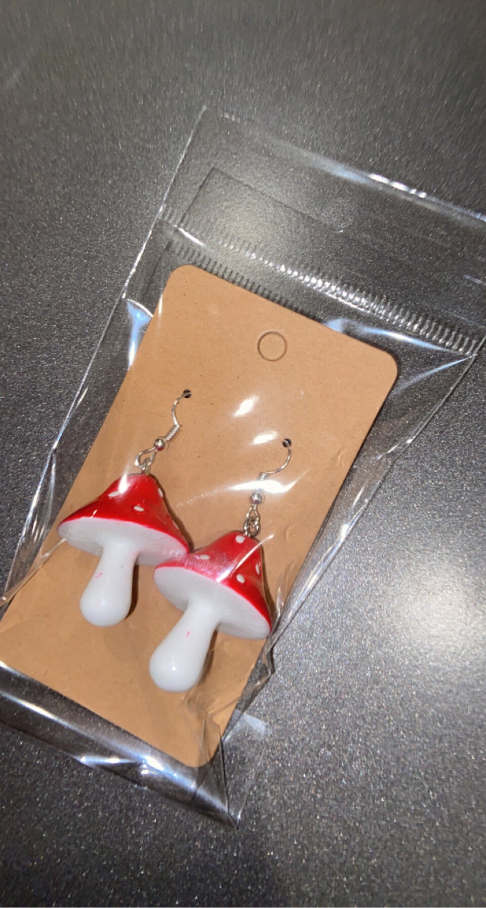 Mushroom Earrings Etsy