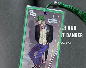 Joker Bookmark Etsy